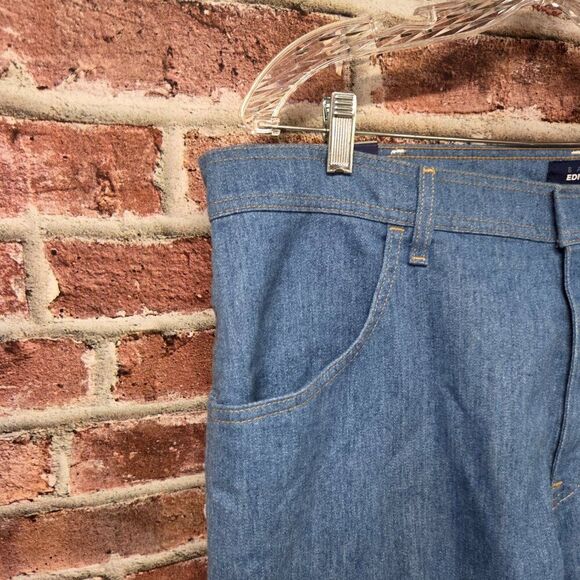 Vintage Men's KMART Basic Editions Comfort Action Stretch Denim Jeans 40 x 29 - Picture 4 of 9